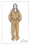 Mckenna Detachable Hood Layered Utility Jacket