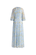 Mia Flora Dress in Crepe Georgette