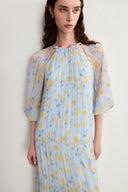Mia Flora Dress in Crepe Georgette