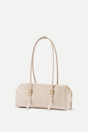 Monti East West Shoulder Bag in Oiled Waxed Top Grain Leather