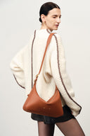 Navigli Shoulder Hobo Bag in Nappa Calfskin