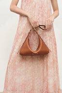 Navigli Shoulder Hobo Bag in Nappa Calfskin