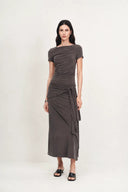 Nhat Jersey Dress in Tencel-Merino Knit