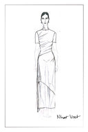 Nhat Jersey Dress in Tencel-Merino Knit