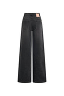 Nia Hand Studded Fringed Straight Leg Jeans