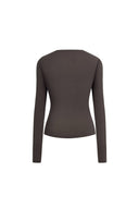 Nyx Drapy Ruched Off Shoulder Top in Tencel Blend