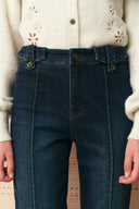 Vaqueros vintage Penny de corte pitillo ajustado en denim elástico