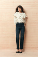 Vaqueros vintage Penny de corte pitillo ajustado en denim elástico