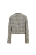 Pensée Zweireihige Jacke aus Lurex-Tweed