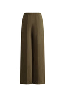 Pantalon large Perla à cordon et perlé en chanvre