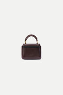 Rialto mini charm tas in top-grain nappa koeienleer