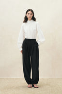 Rio Drapey Balloon Pants in Wool Blend