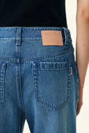 Rodeo Embellished Crop Jeans in Cotton Denim