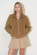 Rosemary Reversible Plaid Fleece Jacket
