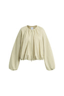 Sana Parachute Bomber Jacket in Cotton Nylon Blend