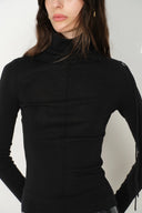 Sibyl Figurbetontes Rollkragenshirt aus Wollmischung