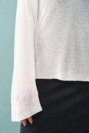 Blouse boutonnée Tracy en maille Tencel soie