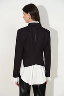 Valkyrie Fitted Napoleon Jacket in Wool Blend