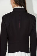 Valkyrie Fitted Napoleon Jacket in Wool Blend