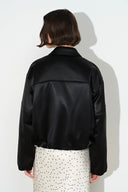 Weybourne Satin Finish Padded Cropped Jacket